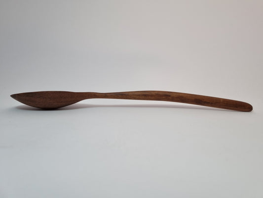 MajkiWood Handcrafted Dark Walnut Spoon